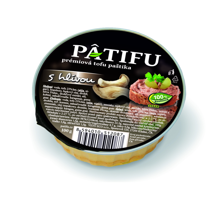 Paštika PATIFU s hlívou