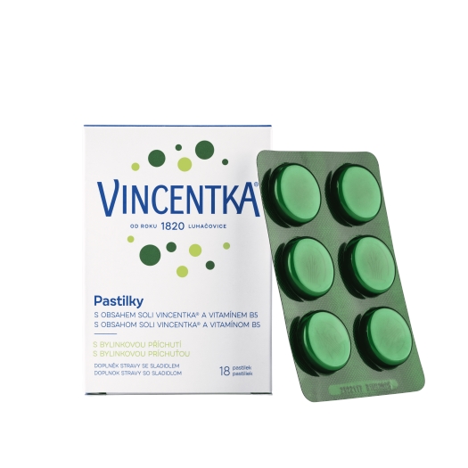 pastilky bylinné 18 tablet