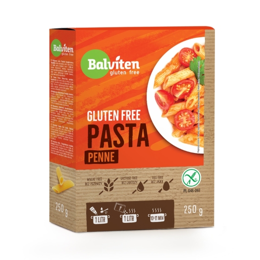 Penne těstoviny bez lepku
