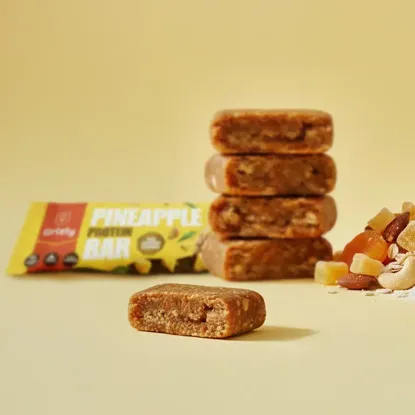 Pineapple protein bar
