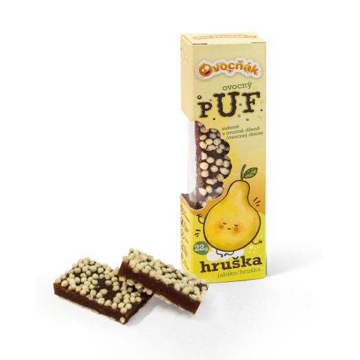 Plátky PUF jablko a hruška