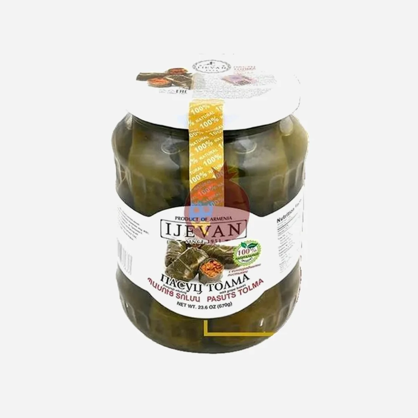 Plnené listy viniča