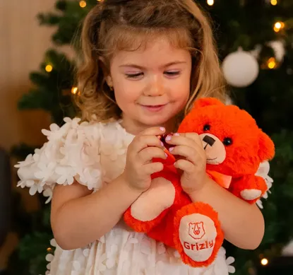 Plyšový medvídek Grizly