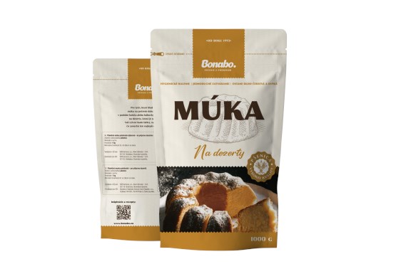 Polohrubá mouka na dezerty