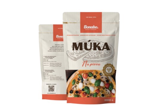 Polohrubá mouka na pizzu