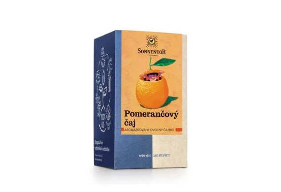 Pomarančový čaj porciovaný BIO 18 sáčkov