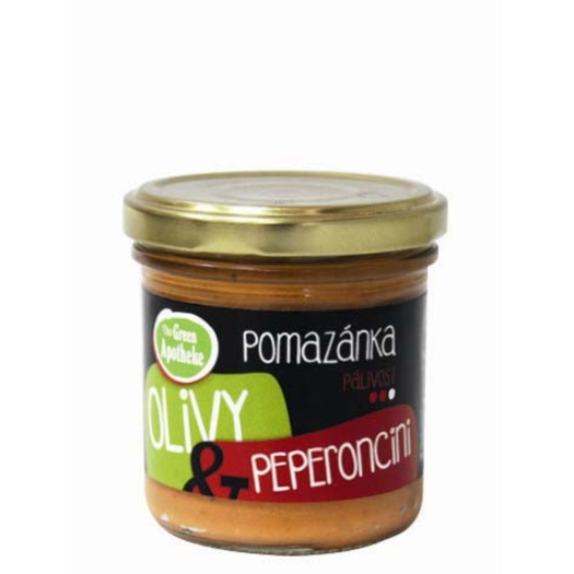 Pomazánka olivy a peperoncini
