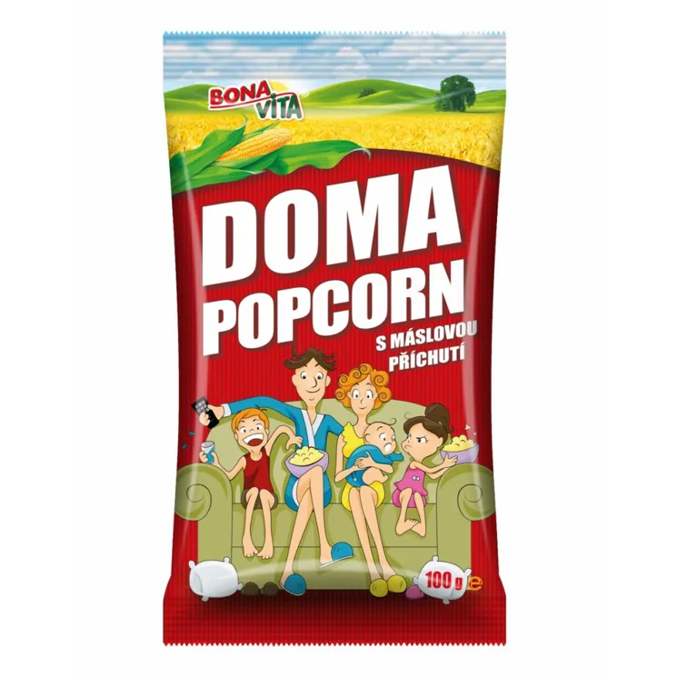 Popcorn máslový 6 x 100 g