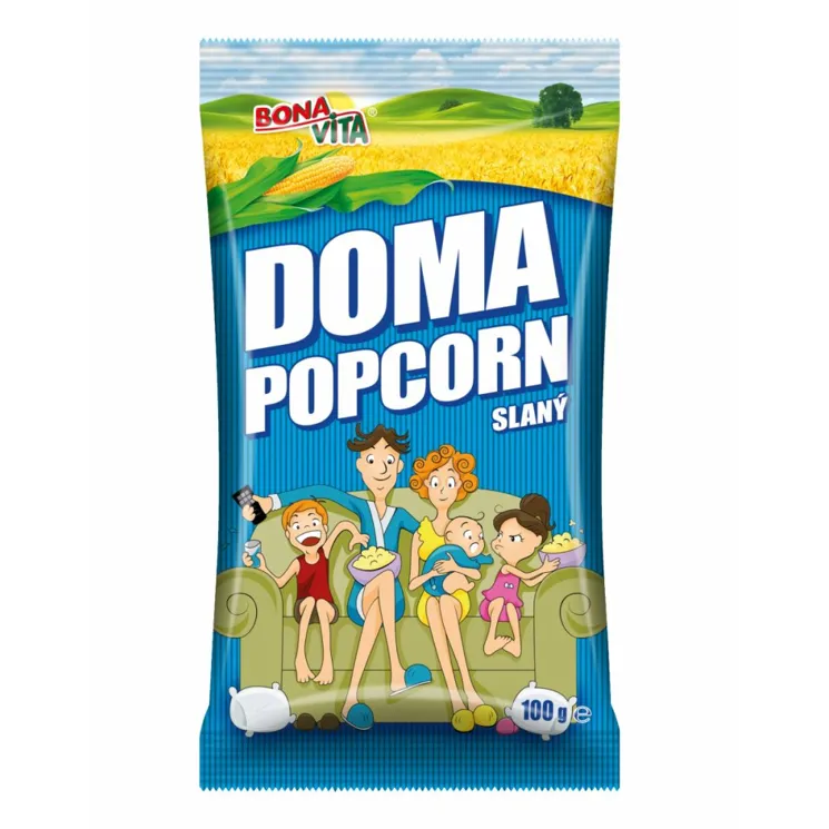 Popcorn slaný 6 x 100 g