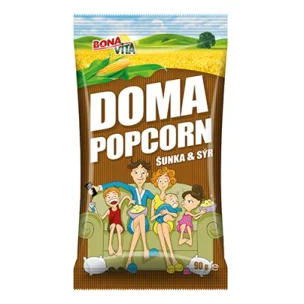 Popcorn šunka a sýr