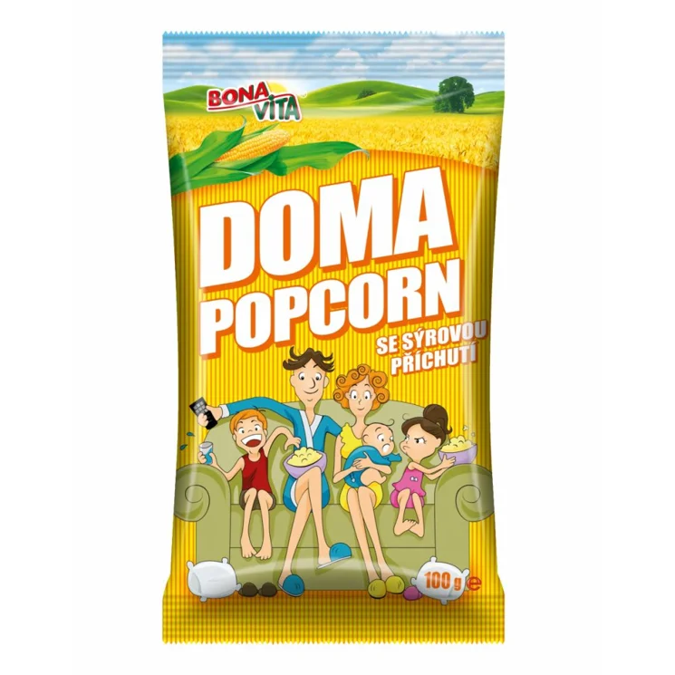 Popcorn sýrový 6 x 100 g