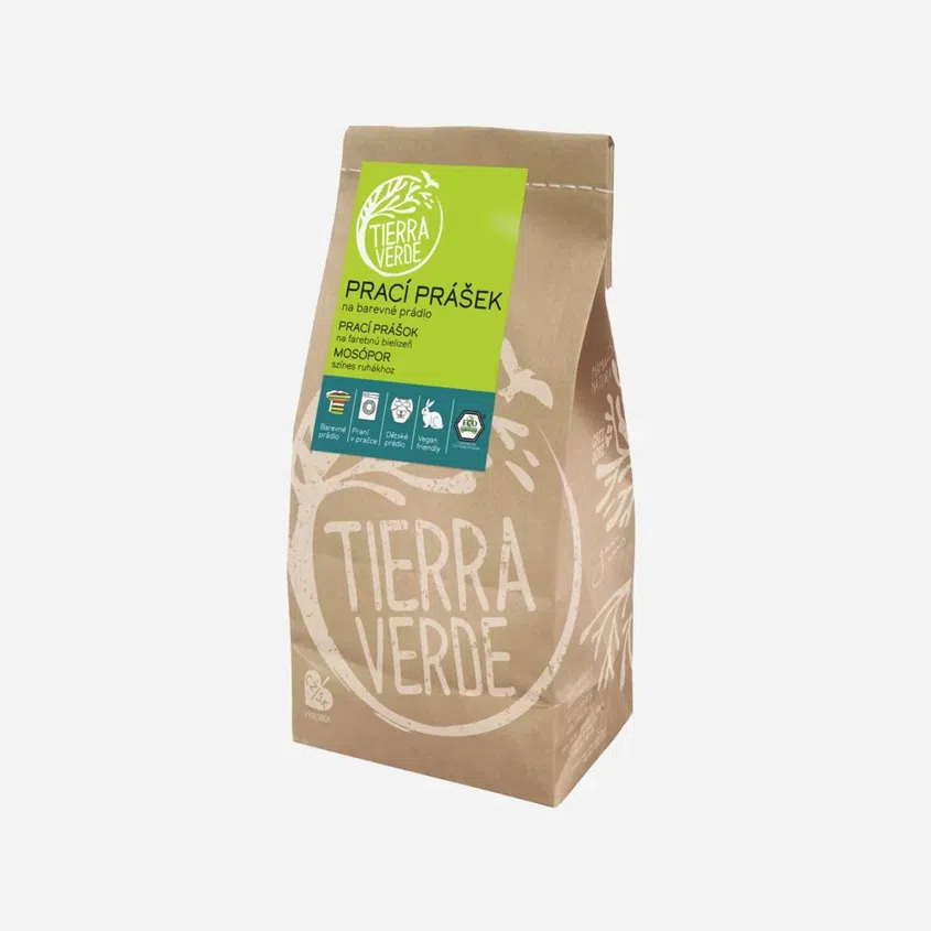 Prací prášek na barevné prádlo (papírový sáček)