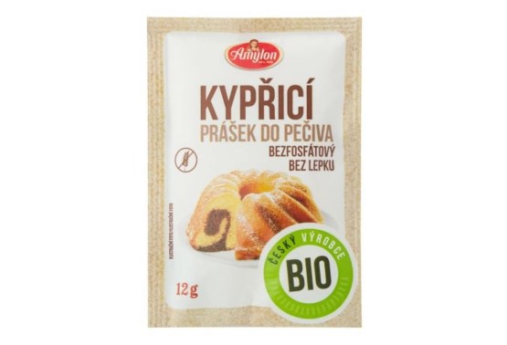 Prášok kypriaci do pečiva bezlepkový BIO