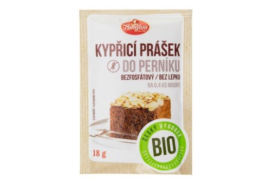 Prášok kypriaci do perníka bezlepkový BIO