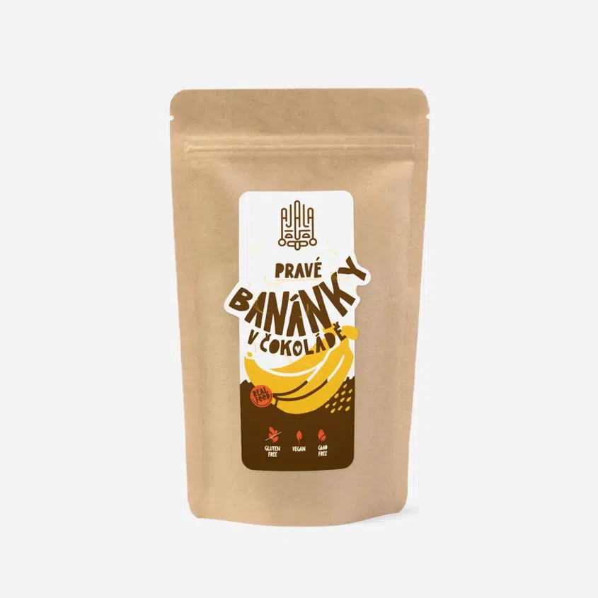 Pravé banánky v čokoládě