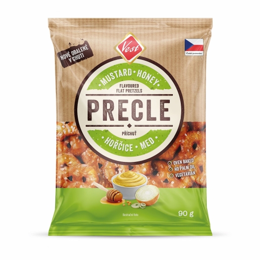 Precle hořčice, med a cibulka