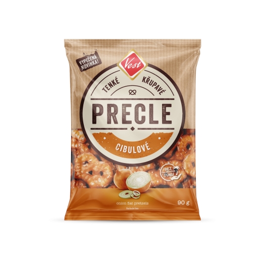 Precle s příchutí Karamelizovaná cibule