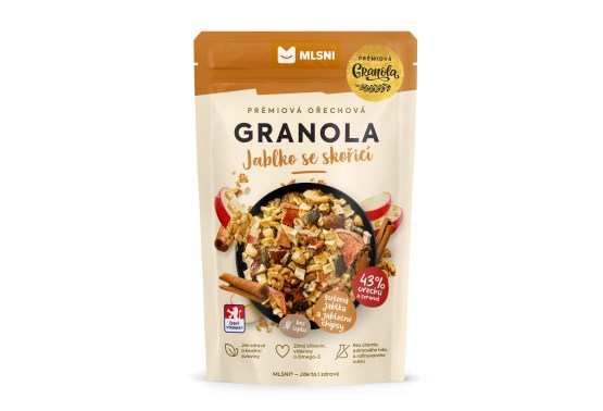 Prémiová granola Jablko se skořicí