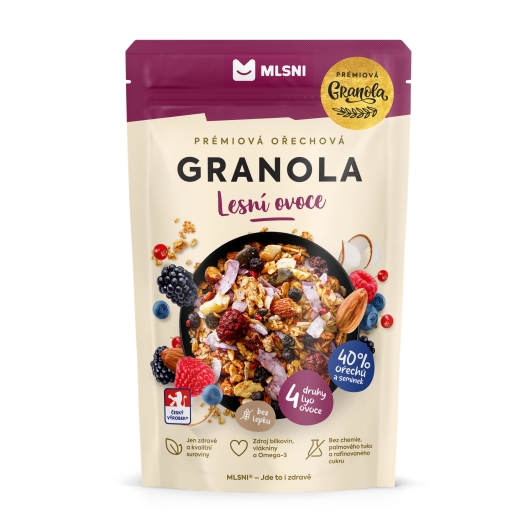 Prémiová granola Lesní ovoce