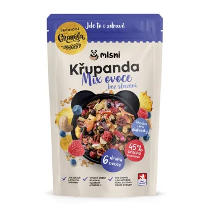 Prémiová granola Mix ovoce bez slazení