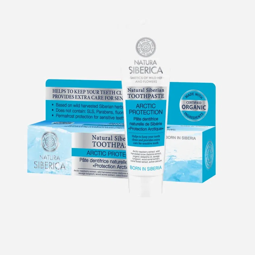 Přírodní sibiřská zubní pasta - Arktická ochrana