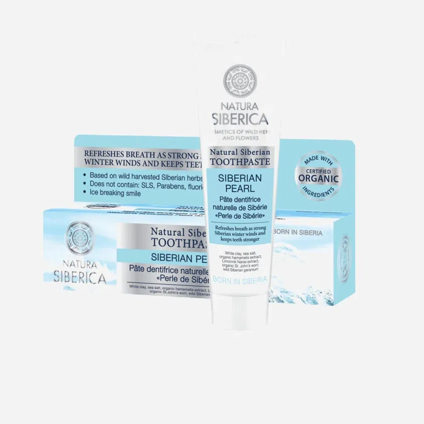 Přírodní sibiřská zubní pasta - Perla Sibiře
