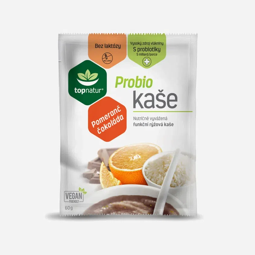 Probio kaše Pomeranč a čokoláda