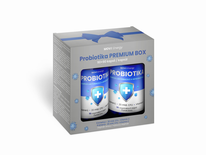 Probiotiká Premium Box - komplex laktobacilov a bifidobaktérií
