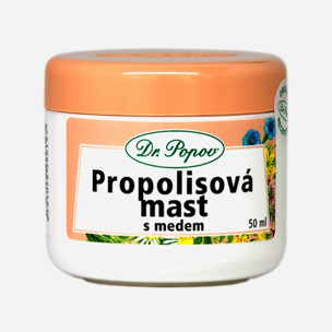 Propolisová mast s medem