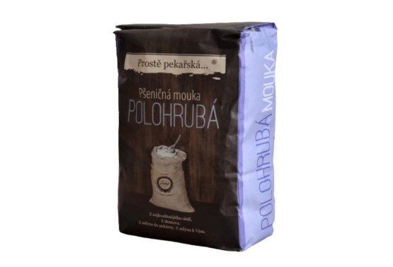 Proste pekárska Múka pšeničná polohrubá
