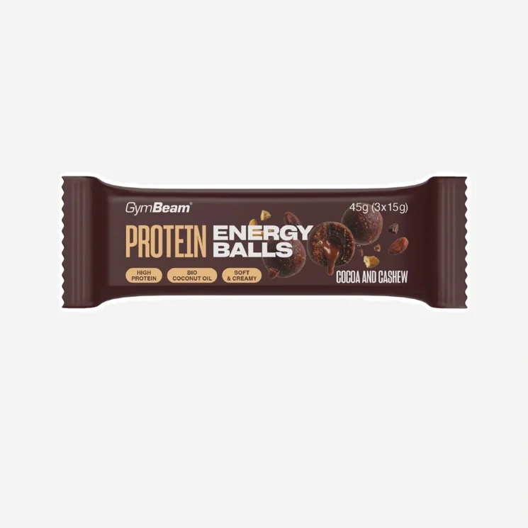 Protein energy balls cocoa and cashew
