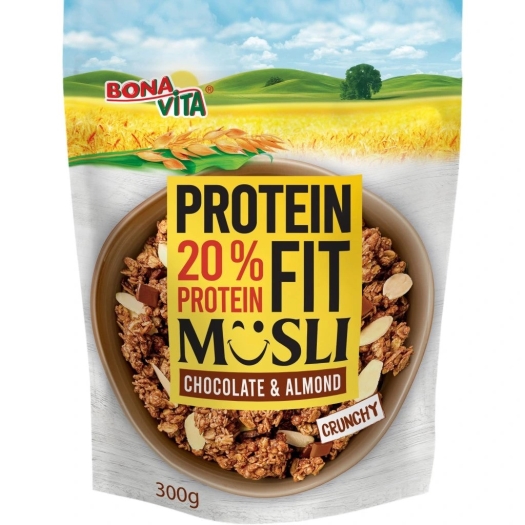 Protein fit müsli čokoláda a mandle