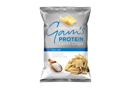 Protein Lentil Chips mořská sůl