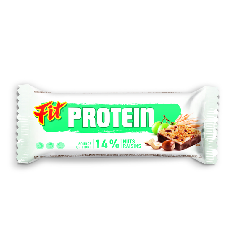 Protein oříšek a rozinka kakao