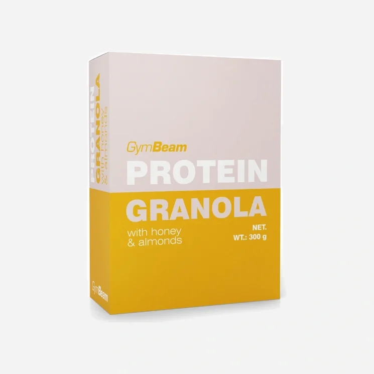 Proteinová granola s medem a mandlemi