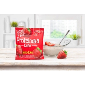Proteinová kaše jahodová