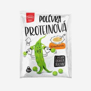 Proteinová polévka hrachová