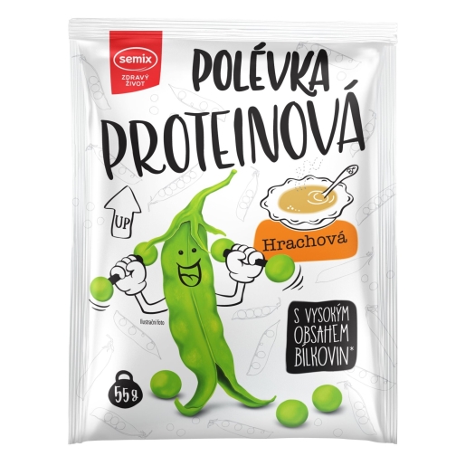 Proteinová polévka hrachová