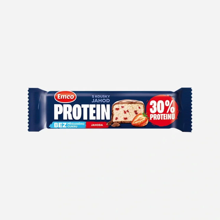 Proteinová tyčinka jahodová