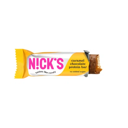 Proteínová tyčinka s karamelovou čokoládou