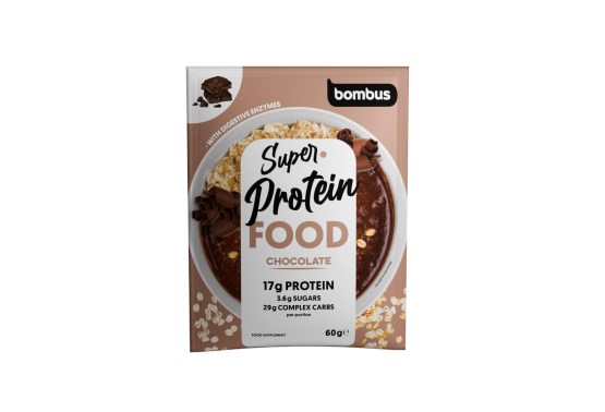 Proteinovo-sacharidová kaše s čokoládovou příchutí