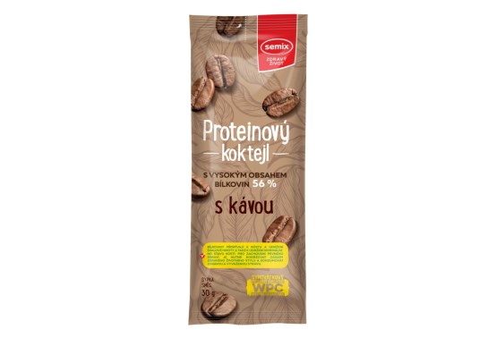 Proteínový koktail s kávou