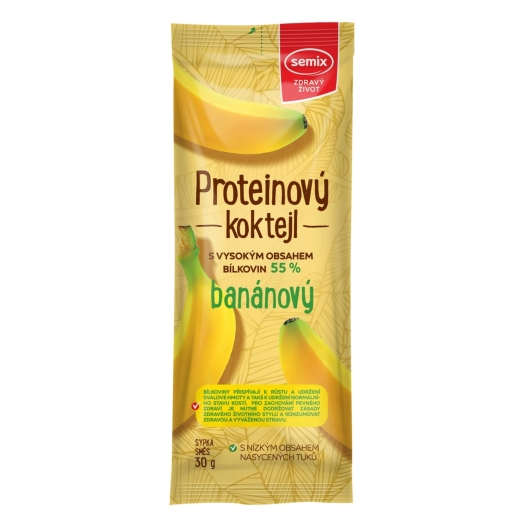 Proteinový koktejl banánový