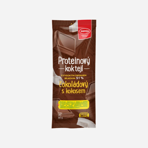 Proteinový koktejl čokoládový s kokosem