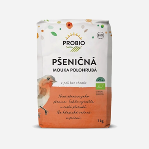 Pšeničná mouka bílá polohrubá