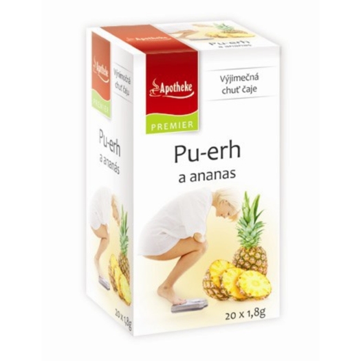 Pu-erh a ananas