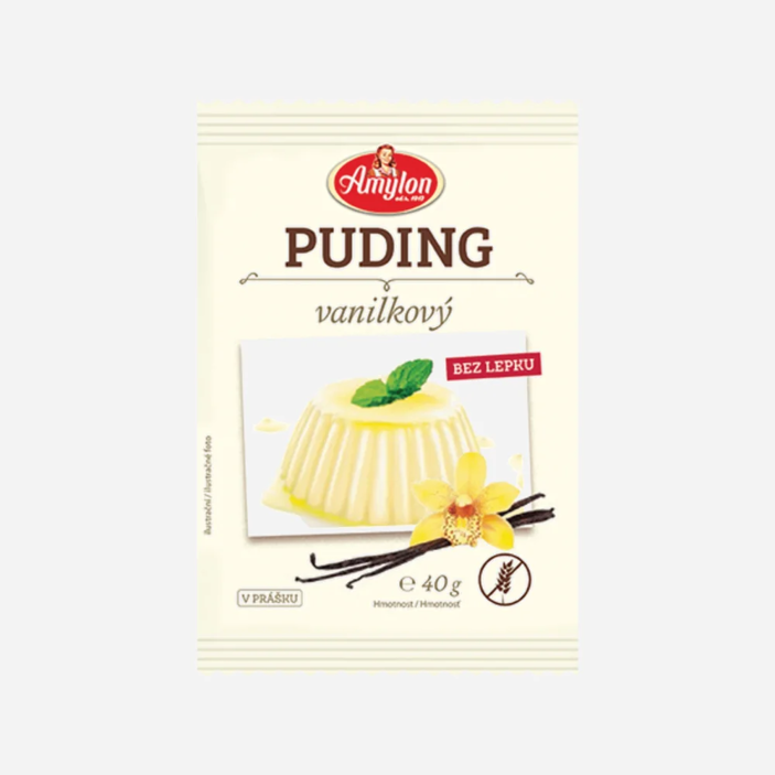 Puding vanilkový bezlepkový