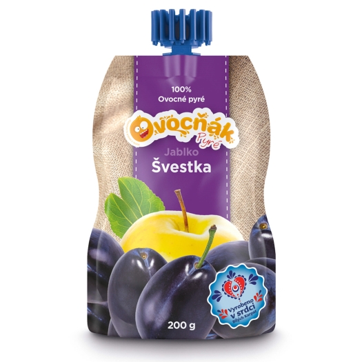 Pyré jablko - švestka