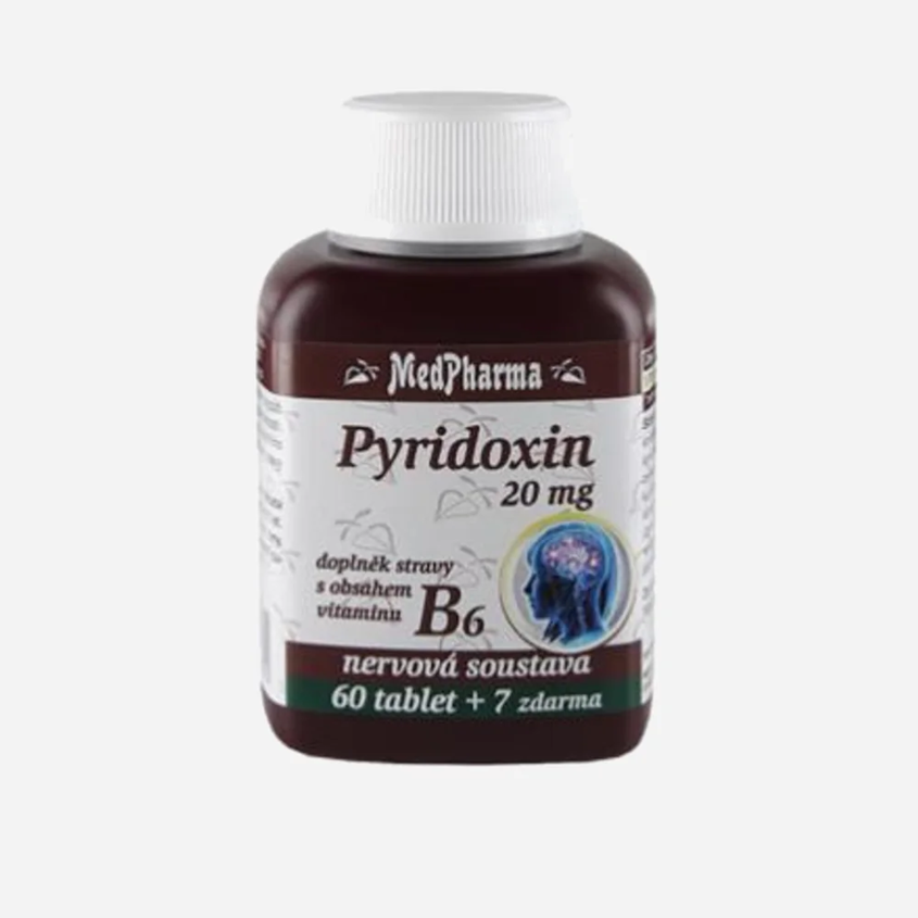 Pyridoxín 20 mg + vit B6 67 tablet