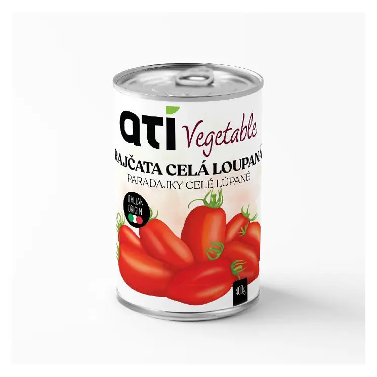 Rajčata celá loupaná 6 x 400 g